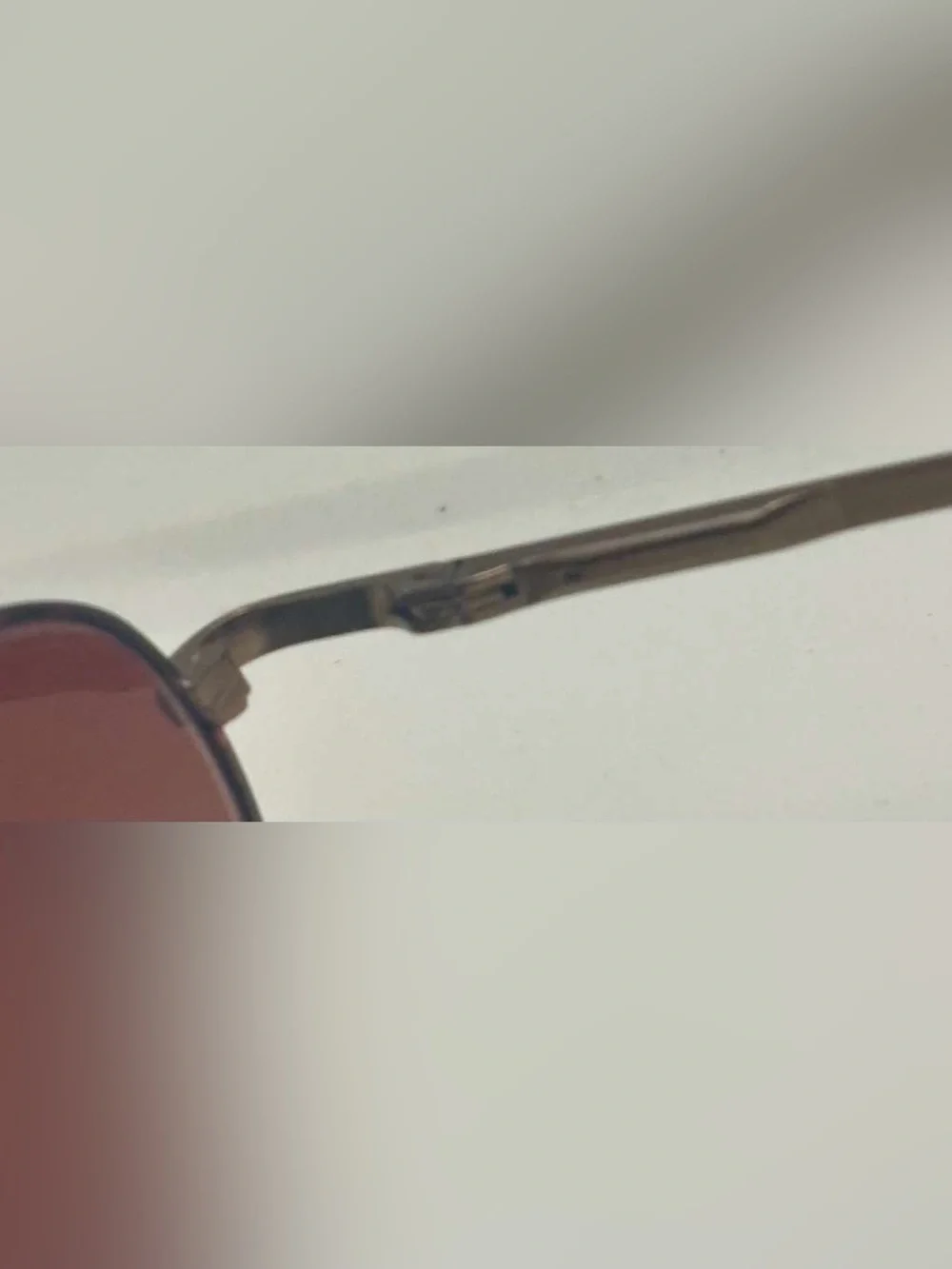 Purple Bronze Oval Sunglasses Frames Only